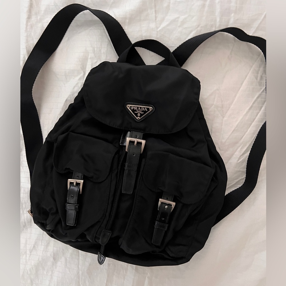 Authentic Prada backpack